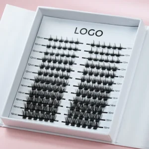 Individual Eyelash Clusters Natual Precut Segmented Lashes Soft Light weight Long Lasting Cluster Lash Kit