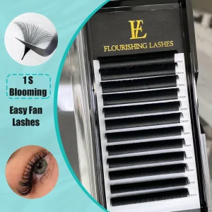 Individual Eyelash Extensions Easy Fan Lash Trays Cashmere Soft Mega Volume Eyelash Russian Volume Lashes