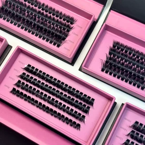 Individual Eyelash Extensions Precut Segment Lash Clusters Wispy False Eyelashes Cluster Handmade DIY Cluster Lashes
