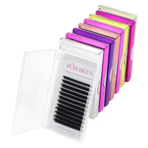 Individual Eyelashes C CC D DD Curl Silk Black Individual Lashes