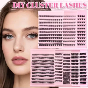 Individual Eyelashes DIY Lash Extension Kit Spike Lashes Cluster Diy Eyelash Cluster Kit Diy Lash Extension Kit