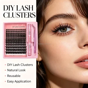 Individual Lash Clusters Beginner Friendly Easy to Apply for Fairy Lashes
