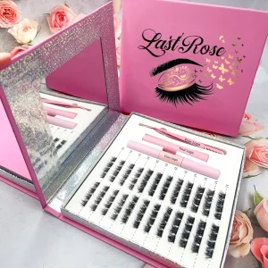 Individual Lash Clusters Eyelash Extension Pre cut Segment Cluster Lashes Diy Lash Extension Kit