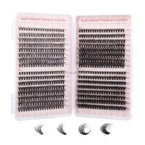 Individual Lash Clusters Eyelash Extension Professional DIY Lash Extension Kit Pre cut Segment Cluster Lashes