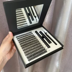 Individual Lash Clusters Eyelash Extention 3d Fluffy Faux Mink Diy Lash Extension Kit Pre cut Segment Cluster Lashes