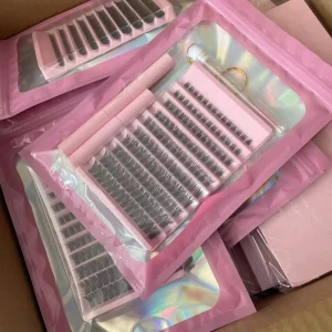 Individual Lash Clusters Eyelash Extention Professional Diy Lash Extension Kit Pre cut Segment Cluster Lashes