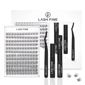 Individual Lash Clusters Eyelash Extention Professional Diy Lash Extension Kit Pre cut Segment Cluster Lashes