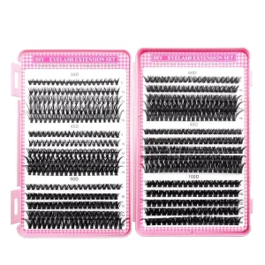 Individual Lash Clusters Eyelash Professional Diy Lash Extension Pre cut Segment Cluster Lashes