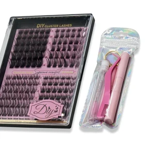 Individual Lash Clusters Eyelash Professional Diy Lash Extension Pre cut Segment Cluster Lashes