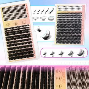 Individual Lash Clusters Lash Clusters Lash Clusters Natural Eye Eyelash Clusters C Curl Cluster Eyelash Extensions