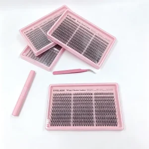 Individual Lash Natural Lash Extension C Curl Diy Cluster Lash Pre cut Cluster Eyelashes