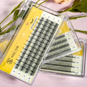 Individual Lash WINGSTAR Fairy Mix Cluster Eyelash Private Label High Quality Hand Made Customized LOGO Accepted