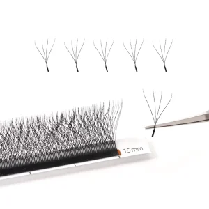 Individual Lashes Cluster C Curl Mix Lash Clusters 3D Wispy DIY Eyelash Extension Super Thin Band Natural Lashes
