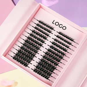 Individual Lashes Clusters 10-20mm Soft Natural False Eyelashes Individual DIY Eyelash Extension