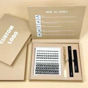 Individual Lashes Segmented Precut Lashes Clusters DIY Lash Extension Kit