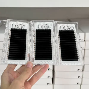Individual Matte Lashes Beauty Eyelash Extensions Cashmere Russian Volume Korean Silk Eyelashes Trays