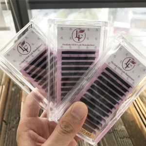 Individual Mix-Color Classic Eyelash Extensions Trays 0.15 0.18 C D Curl Velvet Full Volume