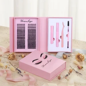 Individual Pre-Cut Segment Cluster Lashes DIY Lash Extension Kit