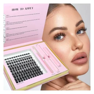 Individual Segmented Precut Cluster Lashes DIY Eyelash Extension Kit