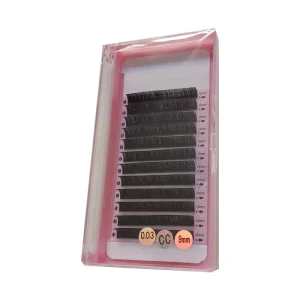 Individual Soft Matte Black Lash Extensions