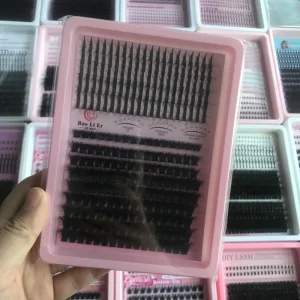 Individual Spike & Bottom Lash Clusters Custom Logo Professional DIY Stylish Extensions