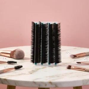 Invisible Band Nude Tone Strip Eyelash Extension Seamless Blend Foundation Match Clear Knot 10mm Bare Skin
