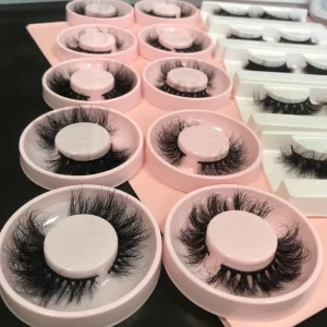 Invisible Clear Band False Eyelashes Natural Look Lightweight Undetectable Lashes Strips for Everyday Daily Use Strip Lash Cils