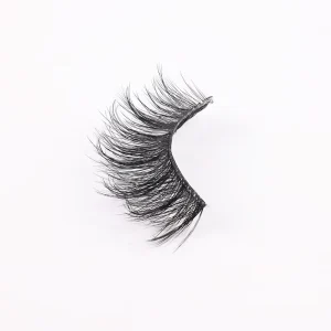 Invisible Clear Band Faux Mink Eyelashes Lightweight Super Soft Wispy Lashes Handmade Full Strip Lashes