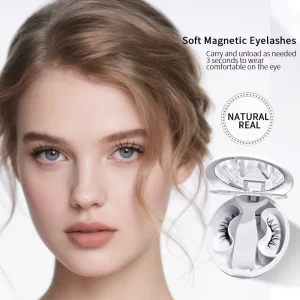 Invisible Soft Magnetic Eyelashes Band Waterproof Lash Clusters for Party Wedding
