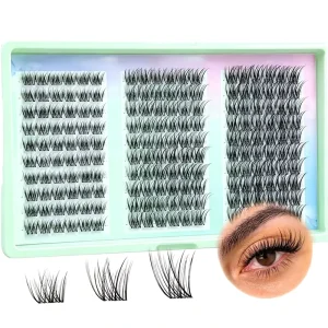 Invisible Thin Band Soft Mink L Curl Natural Look Daily Wear Lightweight Reusable Cluster Eyelashes