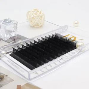 J B C CC D DD L M LC LD Curl Volume Eyelash Extension 5 25mm Individual Lashes Extension Matte Black