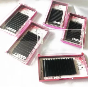 J B C D Curl 5 25Mm Matt Black Lashes Extension Tray Mink Classic Individual Eyelash Extension