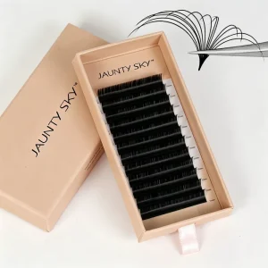 J B C D L M Matte Black Lash Tray Mixed Length Volume Eyelash Extensions Cils Cashmere Eyelashes