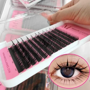 Japanese Anime Manga Lashes Lightweight Individual Eyelash Supplies