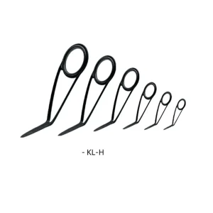KL-H Single Leg Stainless Steel SiC Guide Rings DIY Spinning Rod Guide Custom Fishing Rod Building Pancing Guide