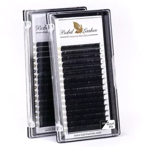 Korean High Quality Individual Volume Eyelash Extension 5 25mm Length Soft Private Label Mink Lashes Eyelash Extensions Kits