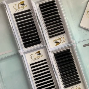 Korean PBT Custom Private Label Faux Mink Individual Lashes Supplies Lash Trays 0.07mm Volume Classic Cashmere Eyelash Extension