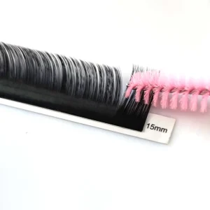 Korean PBT Lashes Private Label Eyelash Extensions Easyfan 0.03 0.05 0.07 Volume Lashes Natural Long Vegan