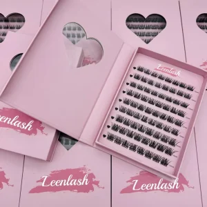 Korean PBT Pre Cut Volume Cluster DIY Lash Extensions Full Strip False Eye Lashes Cluster Eyelashes