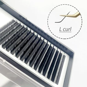 L L+ LC LD M Curl Synthetic Hair Mega Volume Natural Long Soft Curl Eyelash Extensions Trays Handmade Custom Logo