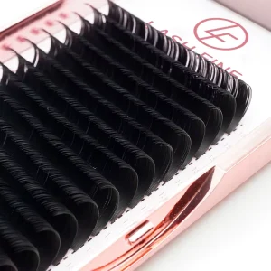 LASH FINE Faux Mink Individual Eyelashes Extension Professional Single Mixed Eyelashes Extension Product 0.10 Silk