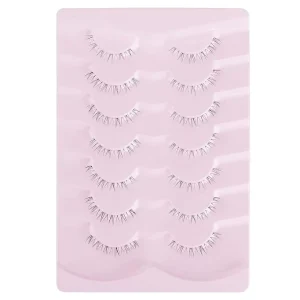 LIZI Beauty Natural Look Lower Lashes Individual Faux Mink Bottom Eyelash Extensions DIY Eye Cruelty Free
