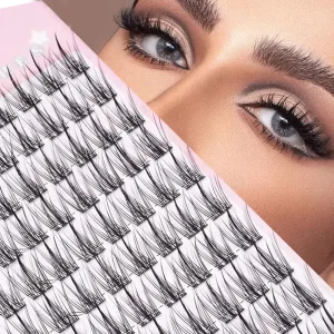 LM Diy Lash Extension Kit Private Label C D Curl Segment Lashes Custom Volume Cluster Lashes Kit