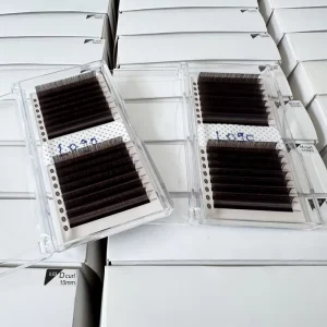 Large Capacity Individual Lash Extensions Pointy Base Silk Lashes for Professional Lash Training Schools
