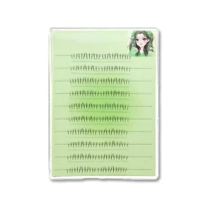 Large Capacity Liquid Synthetic Hair Segment Eyelashes Natural Soft Clustered Lashes Glue Free 10 Rows Professional Salon