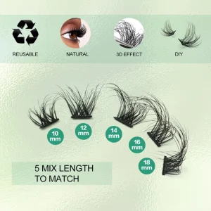 Lash Cluster Book DIY Natural Lash Cluster Gift Set