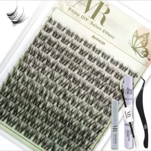 Lash Cluster Trays Invisible Band Bottom Press on Lashes Mix Length 5-18mm Lash Extension Clusters