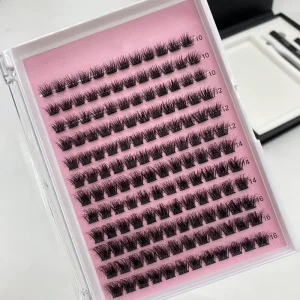 Lash Cluster Vendor Spikes Clusters Waterproof Lash Cluster Tray 10MM 18MM