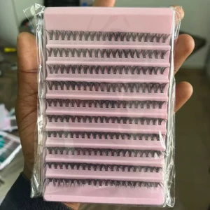 Lash Clusters Bulk Eyelashes 10 Rows Individual Lashes Handmade Volume Eyelash Extensions DIY Lash Cluster Kit