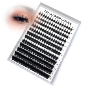 Lash Clusters Fluffy Anime Eyelashes Clusters Faux Mink Fairy Individual Lash Extension Manga Lash Clusters With Spikes